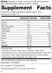 SP Complete® Dairy Free, Rev 11 Supplement Facts