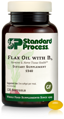 Flax Oil with B6, formerly known as Linum B6, 120 Perles