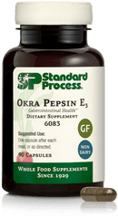 Okra Pepsin E3, 90 Capsules