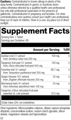 DiGest Forte, 60 Tablets, Rev 02 Supplement Facts