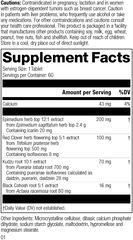 Bone Health, 60 Tablet Rev 01