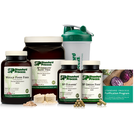 Purification Product Kit with SP Complete® Dairy Free and Whole Food Fiber, SP Complete Dairy Free and Whole Food Fiber